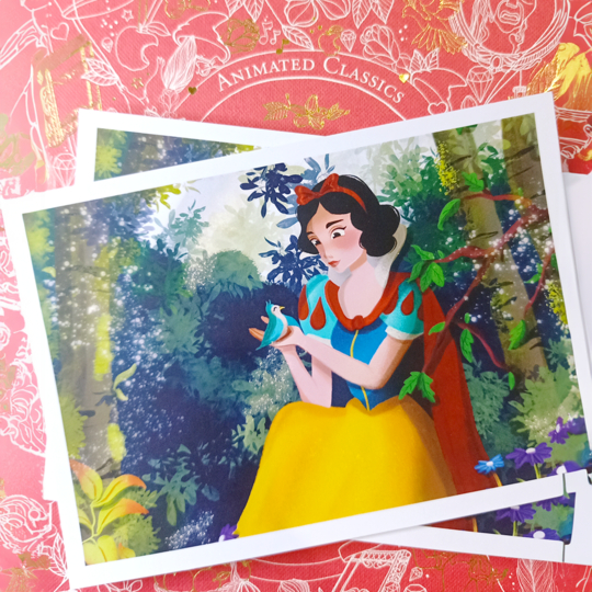 

[bocil.staff] Snow White Art Print | kartu ucapan | gift card | kartu gambar | kartu ucapan hadiah | thankyou card | merch