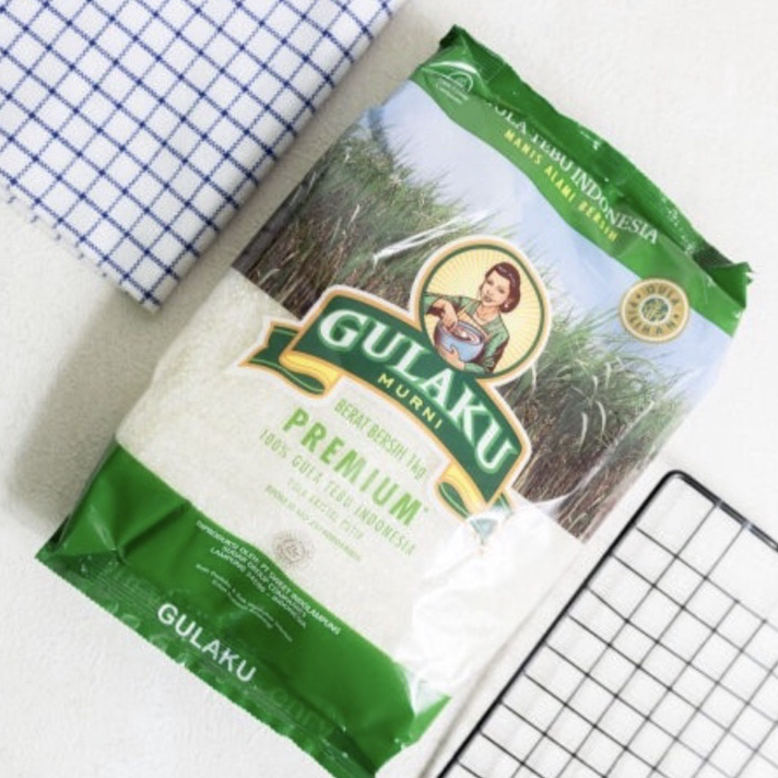 

Readystock GULAKU 1kg gula tebu gulaku gula pasir 1 kilogram Model Baru