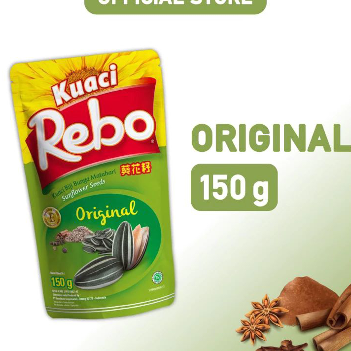 

➦✫✢ Kuaci Rebo 150gram / kuacirebo 150 / Kuaci bunga matahari 150gr HALAL Produk Keren