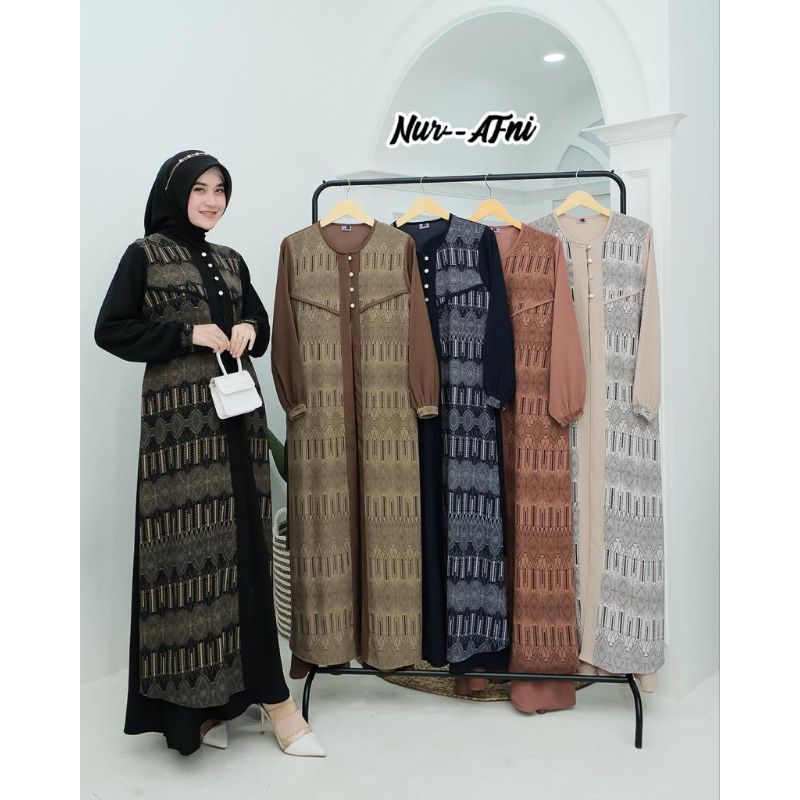gamis  nur afni premium