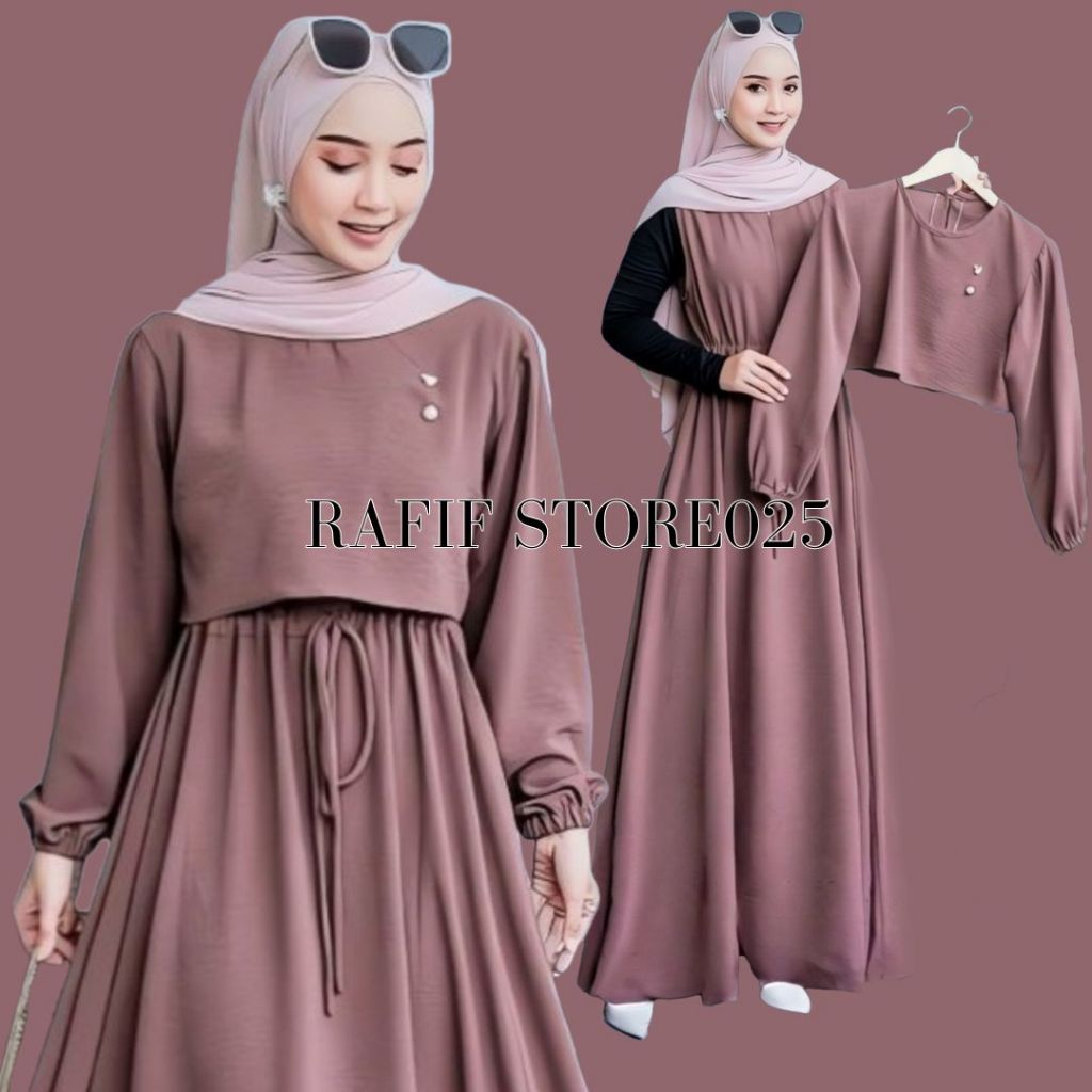 Gamiss Abaya Lebaran Terbaru 2026 Gamis Arab Saudi Import Maxyabaya Buju Games Fesyen Gamis Abaya Ba