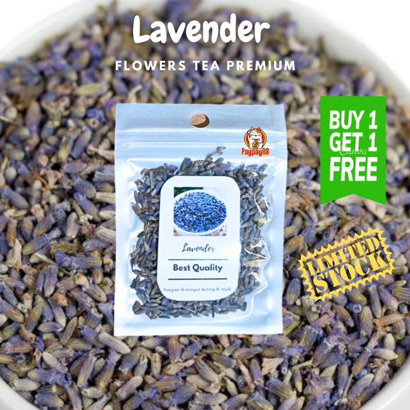 

Lavender Flower Tea Sachet Teh Bunga Lavender Premium