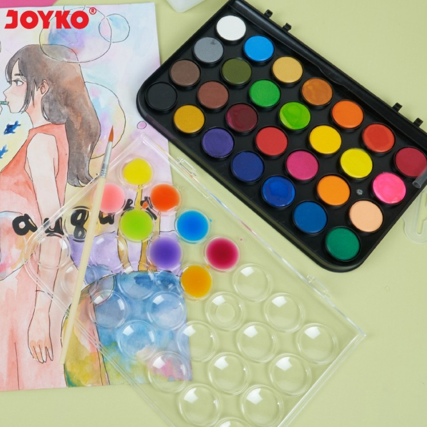 

Diskon Promo Watercolor Set Cat Air JOYKO WC3 isi 28/Water Color Cat Lukis JOYKO