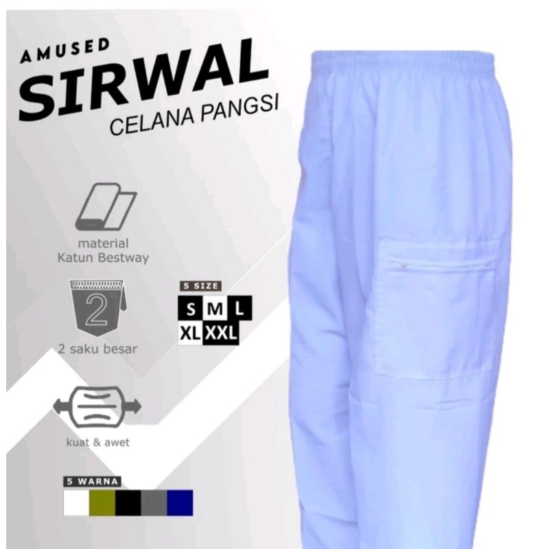 Celana Sirwal celana komprang Celana Haji celana Umroh jumbo