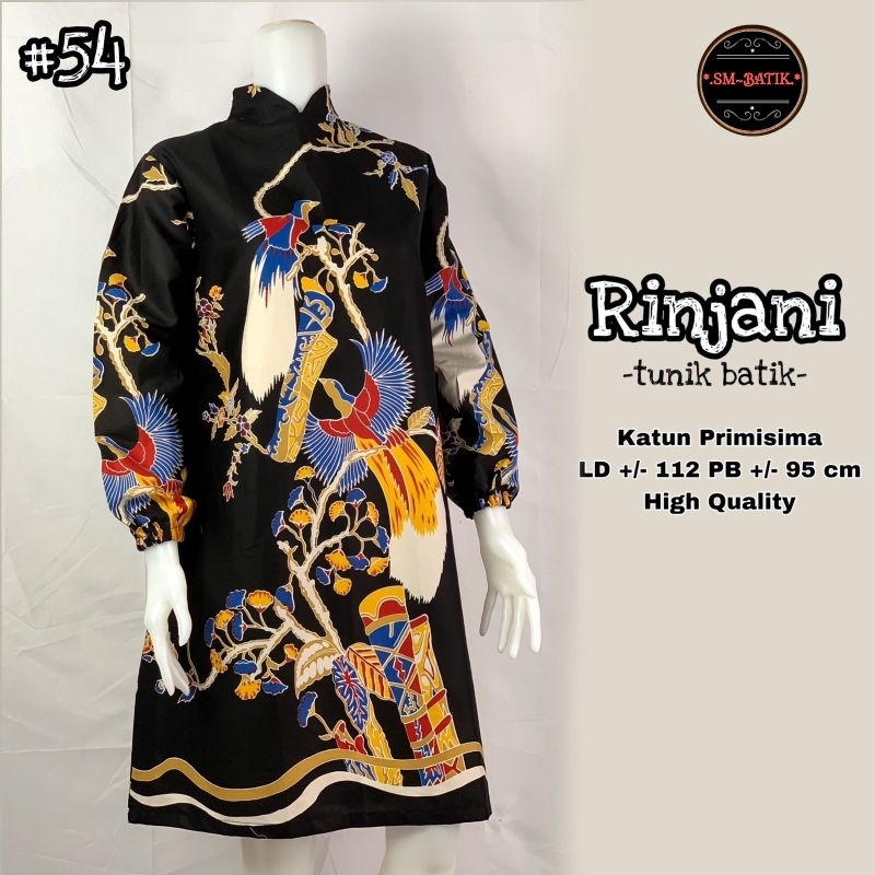 TUNIK BATIK,TUNIK RINJANI,BATIK SOLO