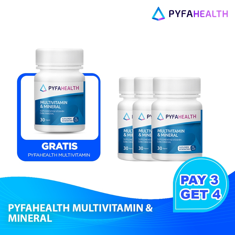 [BUNDLE 3+1] Pyfahealth Multivitamin Mineral