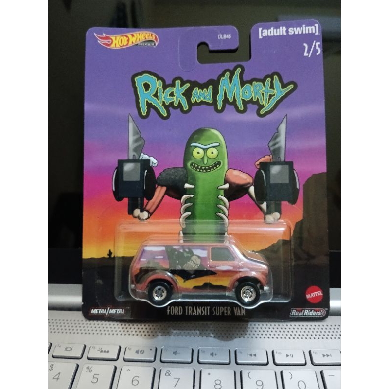 Hot Wheels Rick And Morty Ford Transit  Super Van