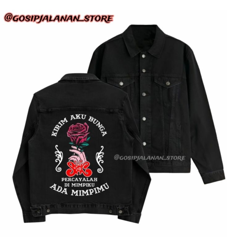 JAKET JEANS DENIM SLANK SLANKERS ORIGINAL//KIRIM AKU BUNGA//JAKET PRIA WANITA//JAKET HODIE SWEETER