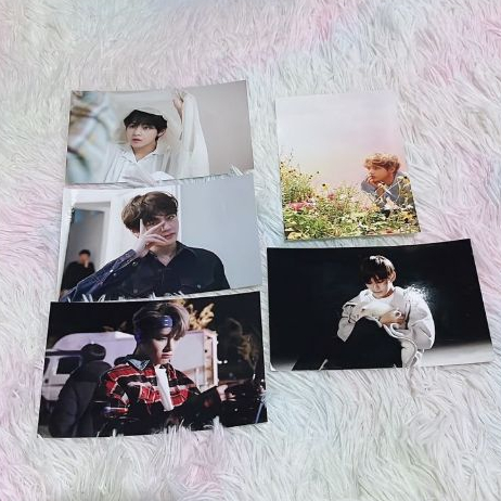BTS ONEUL 2018 LIVE PHOTO SEASON 1 V SET OFFICIAL TAEHYUNG PHOTOCARD