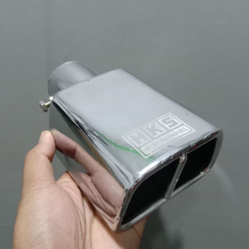 Knalpot HKS suos trapesium khusus mobil bensin dan L300