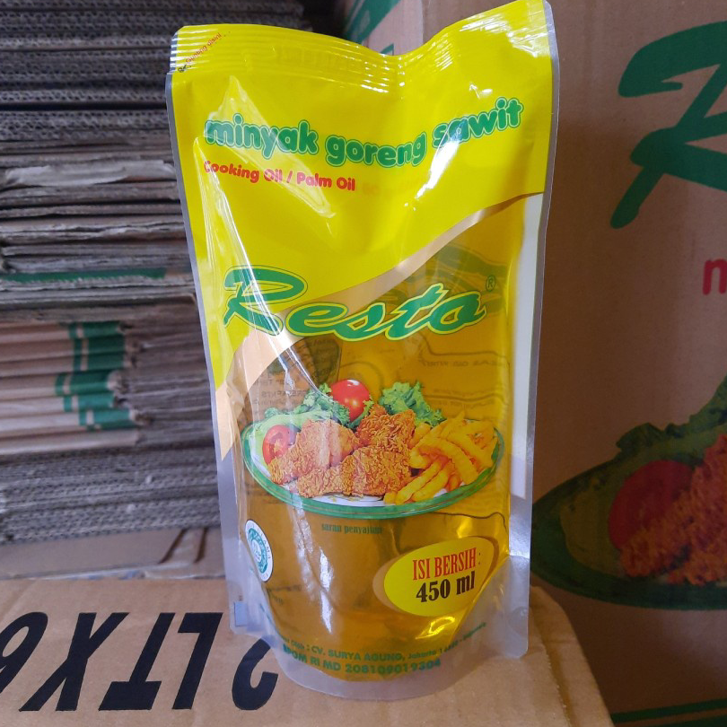 

↕➨⁑✲ MINYAK GORENG RESTO 450ML