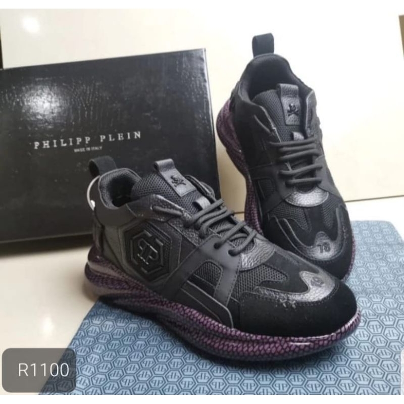 Sepatu Sneakers Import Philipp Plein Branded Pria