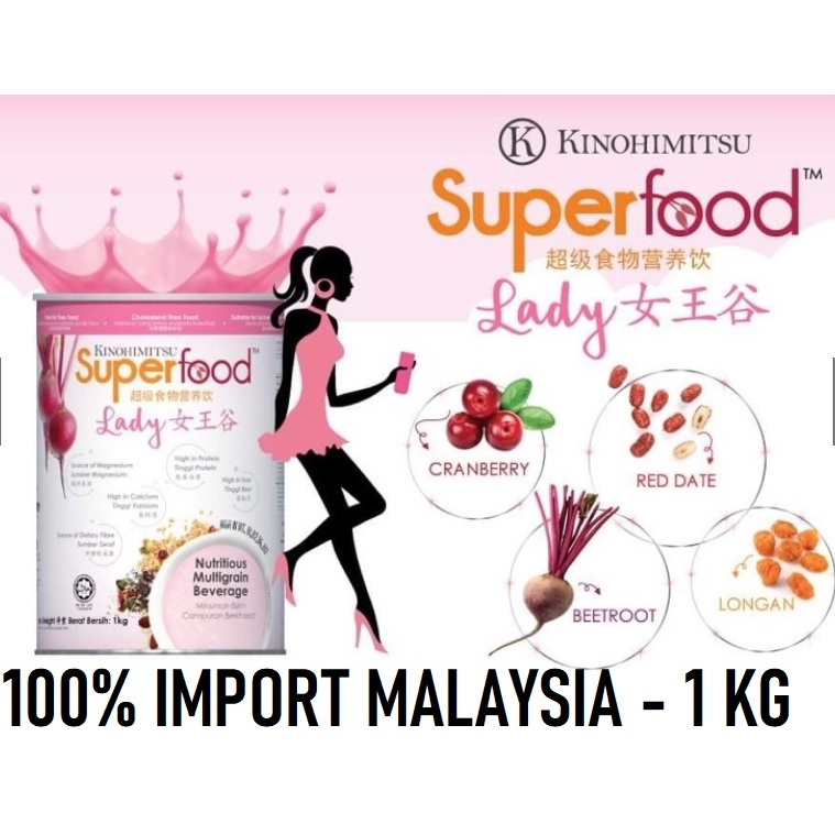 

MALAYSIA 1KG Kinohimitsu Superfood Lady