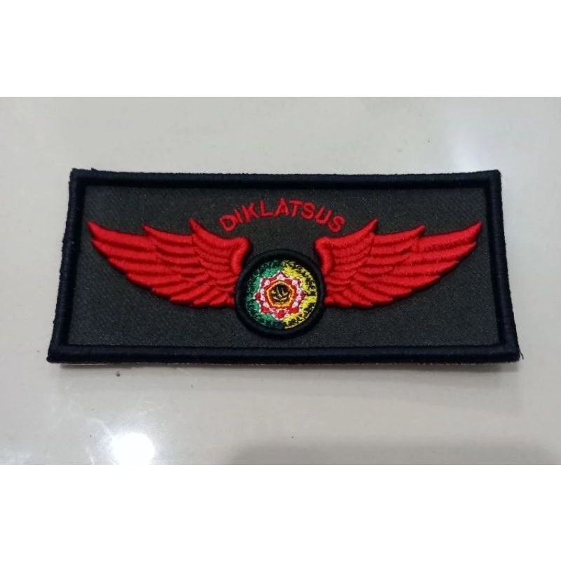 bordir timbul diklatsus provost banser-bordir banser 3D