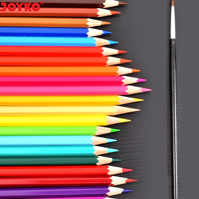 

➵➭✬ Joyko Pensil Warna Cat Air Watercolor Pencils Hexagonal Grip Big Sale