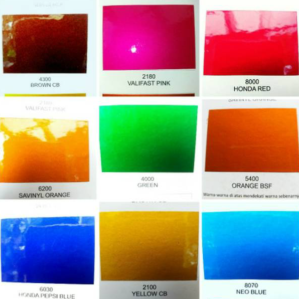 

Harga Promo Cat Candy tone transparant blue red yellow green brown violet candytone 200ml candytone nc