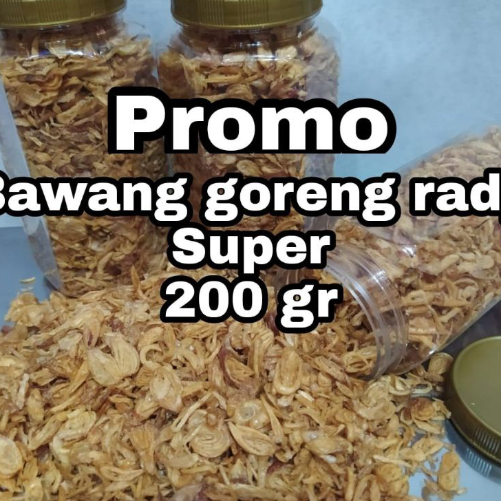 

Super Promo Bawang Goreng Asli Brebes 200 gram Best Product