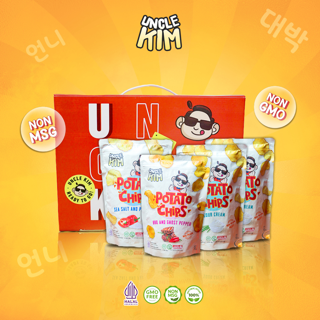 

PAKET HAMPERS - UNCLE KIM - POTATO CHIPS - ISI 4