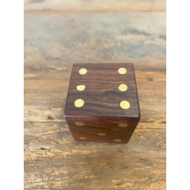 4919B DICE BOX 2 INCH / GAME / DADU / DOMINO