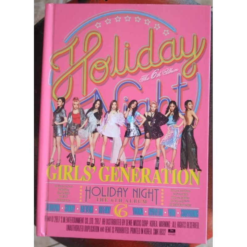 SNSD ALBUM HOLIDAY