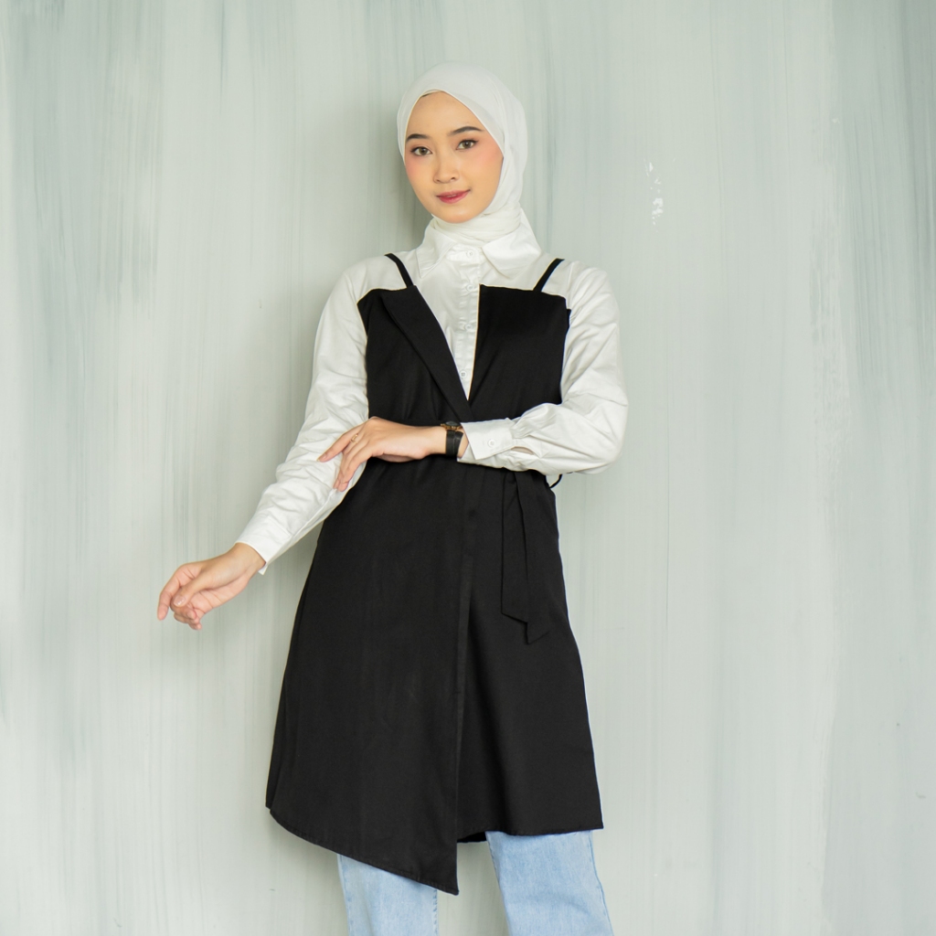TUNIQUE | HAZEL 3.0 Series | Joice | Baju Atasan Wanita Kekinian Terbaru | Kemeja Wanita