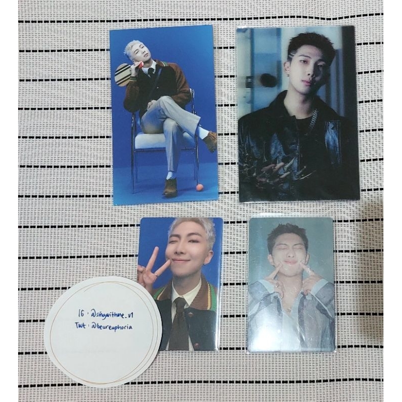 Photocard PC BTS Proof Collector Namjoon RM