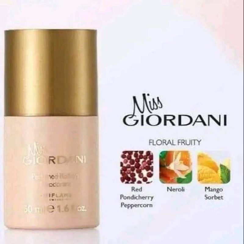 Miss Giordani Giordani Gold original DIVINE Perfumed Roll On Deodorant