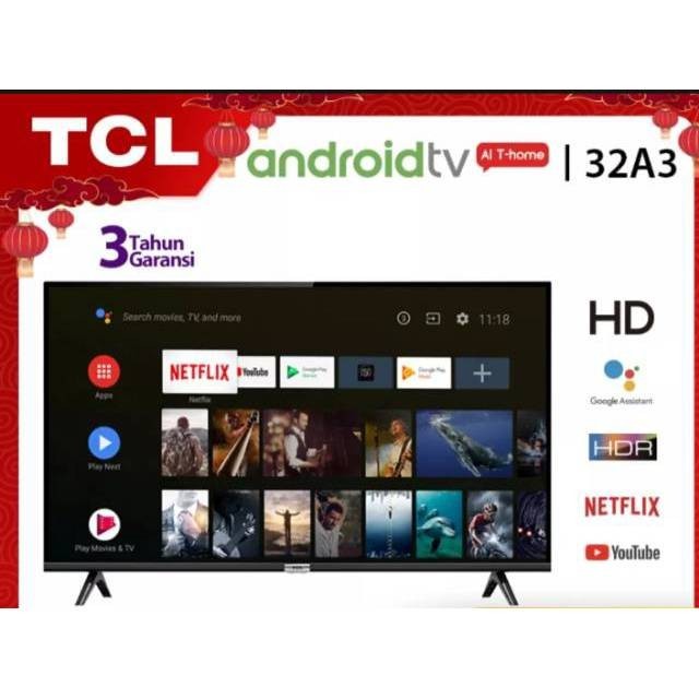 LED TV TCL 32A3 Android Digital TV 32 Inc