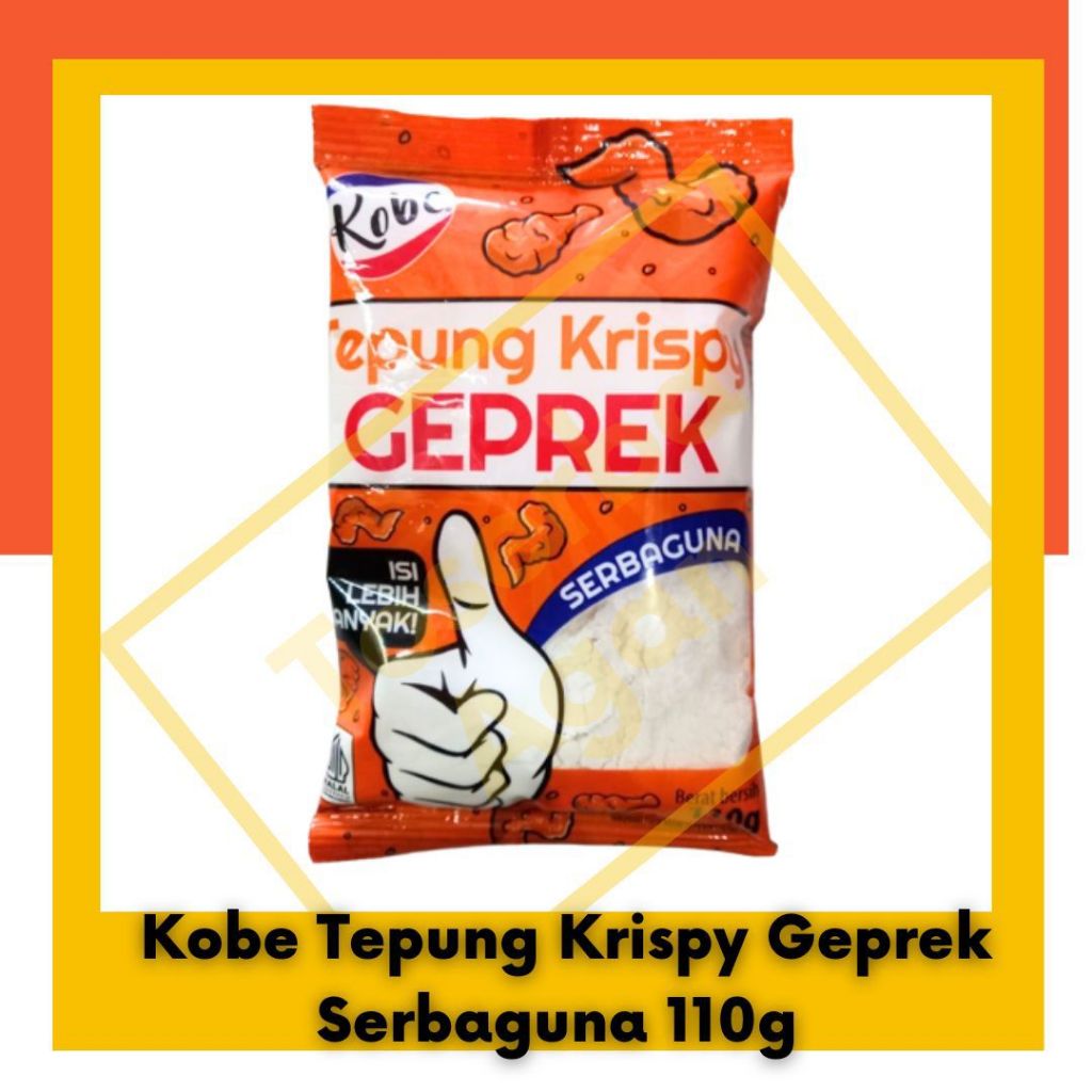 

Kobe Tepung Krispy Geprek Serbaguna 110g