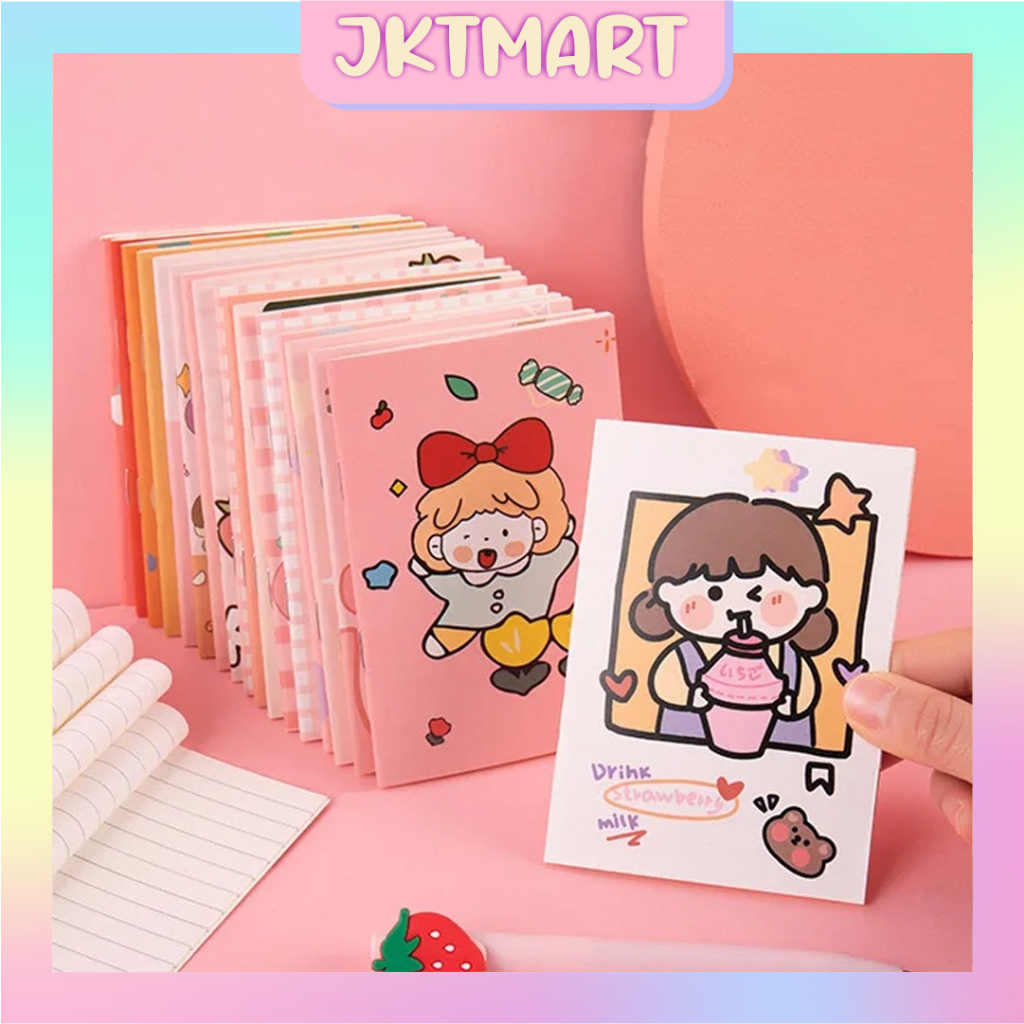 

⭐ JKTMART ⭐ Buku Tulis A5 30 Lembar Karakter Lucu Import Book Murah Grosir S102