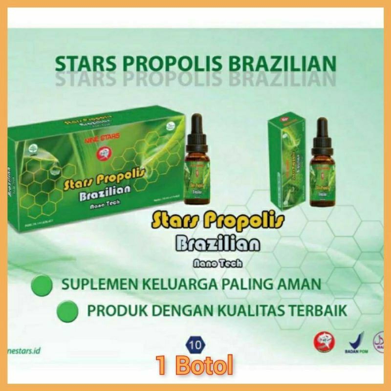 STARS PROPOLIS BRAZILIAN 1BOTOL STARS PROPOLIS BRAZILIAN NANO STARD