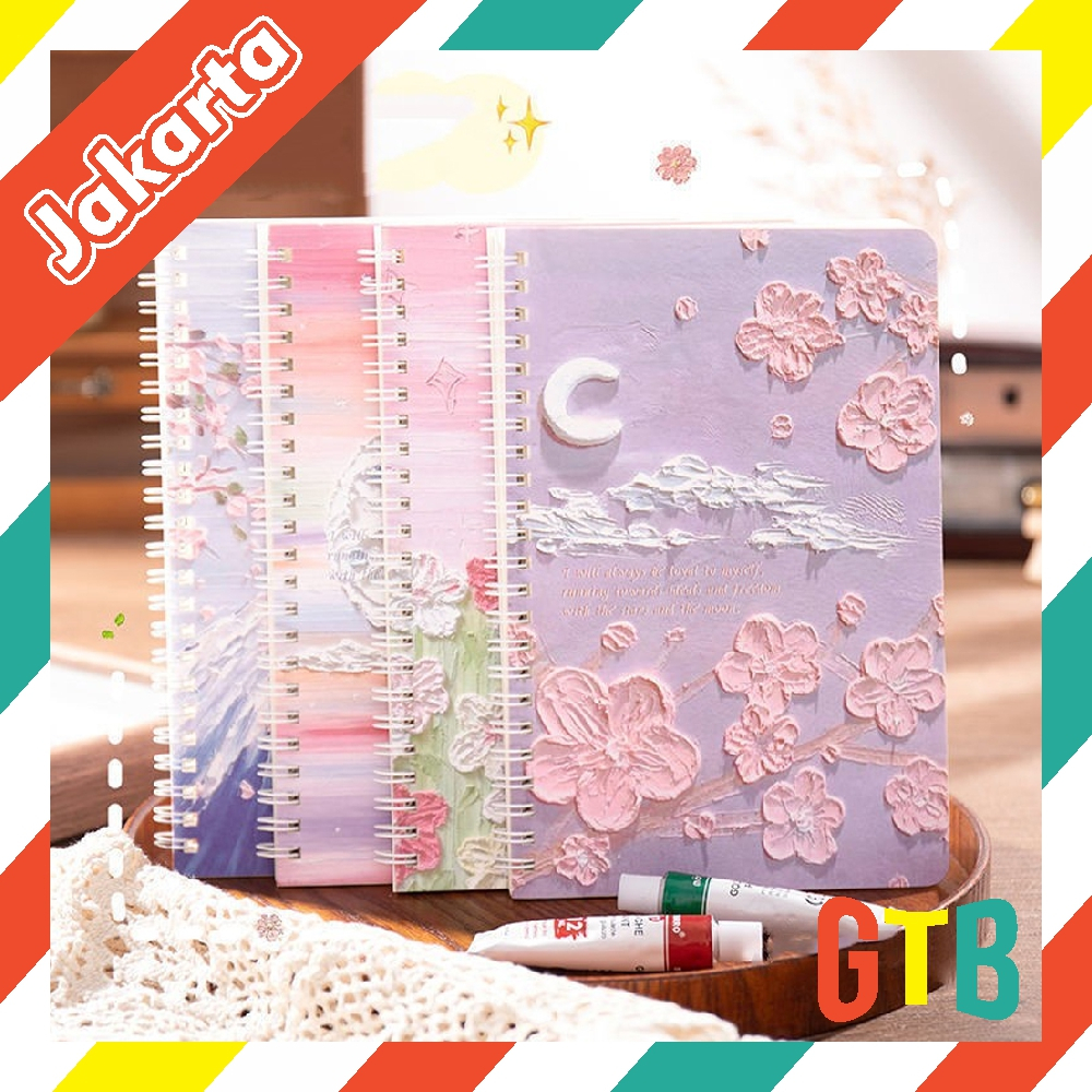 

❤GTB❤ Notebook A5 Buku Diary Aesthetic Buku Jurnal Buku Catatan Buku Note Stiker Buku Tulis Aesthetic Sekolah Stationary S105