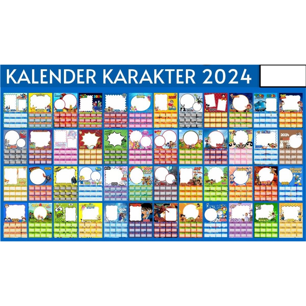 

KALENDER KARAKTER CUSTOM 2024 1 Halaman Ukuran A3