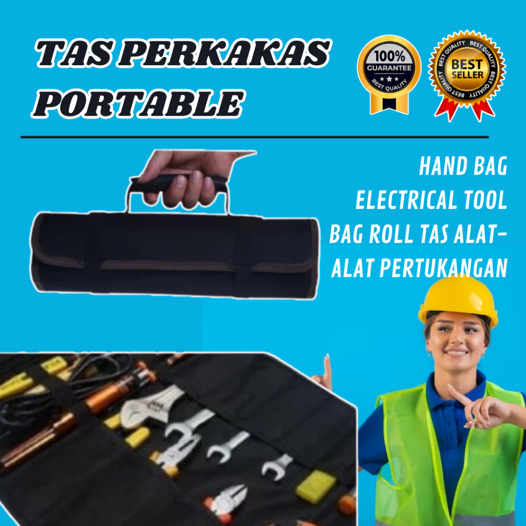 Tas peralatan teknisi Bahan Kuat untuk membawa peralatan tukang