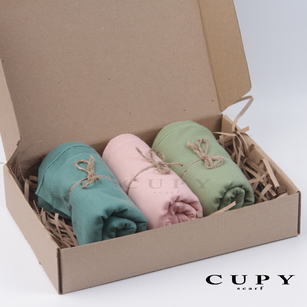 Hampers Hijab Murah Mewah Dengan Box Aesthetic Gift