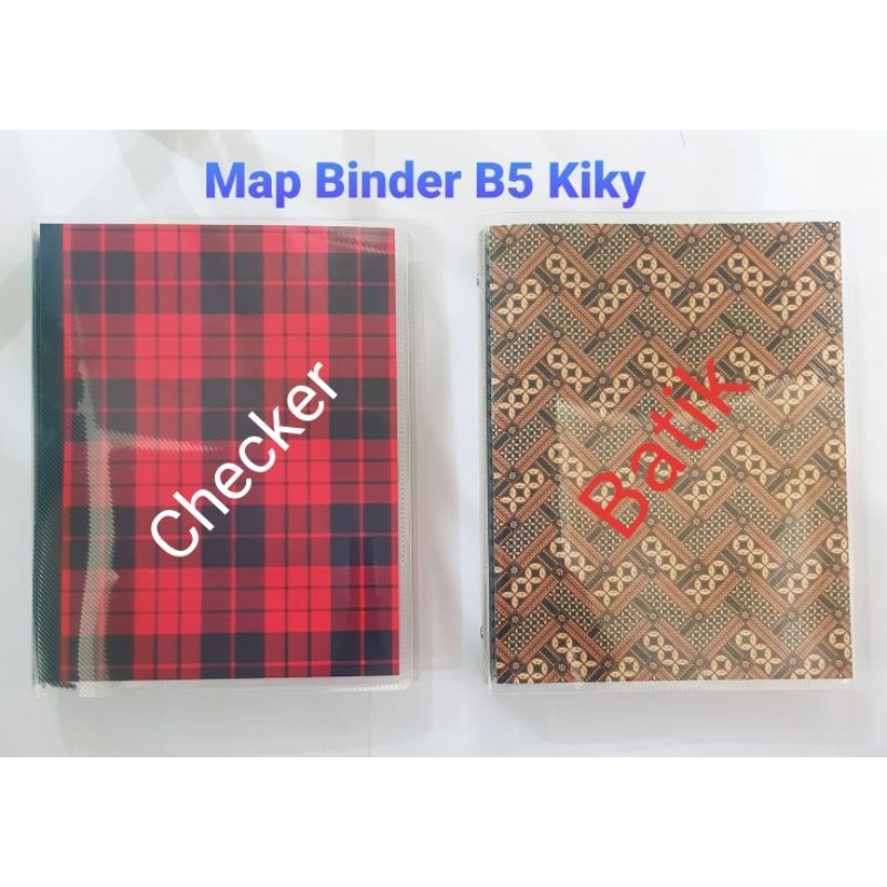 

Map Binder B5 Kiky