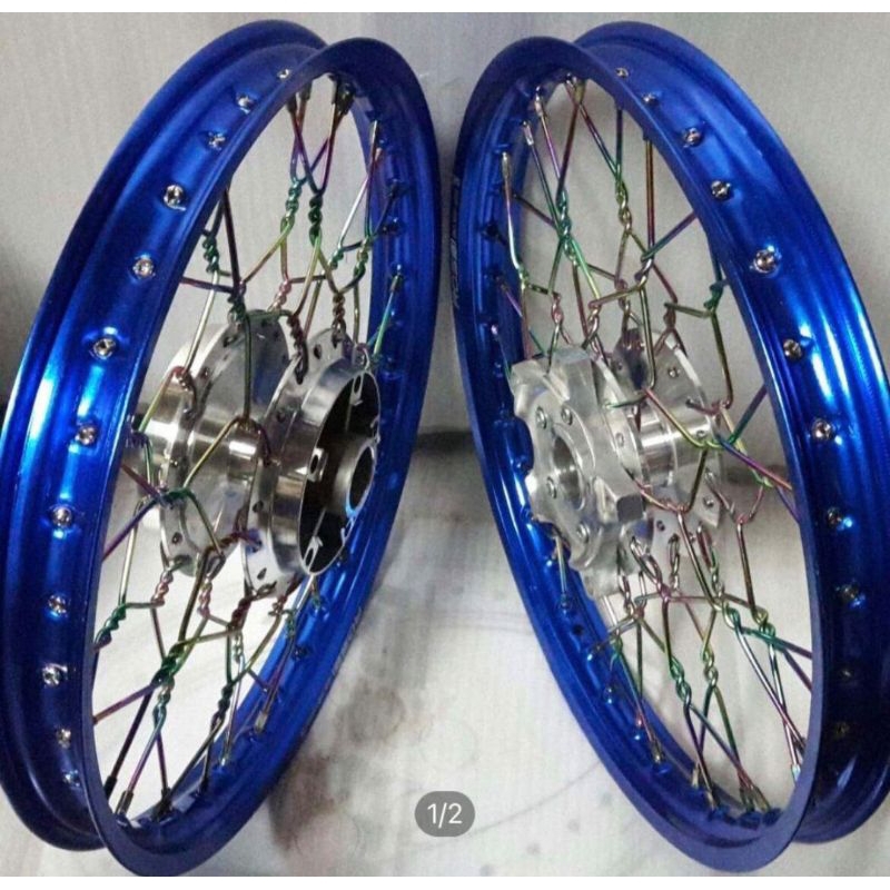 Velg Jari Jari Yamaha Mx king 17x140/140 Stell Kepang