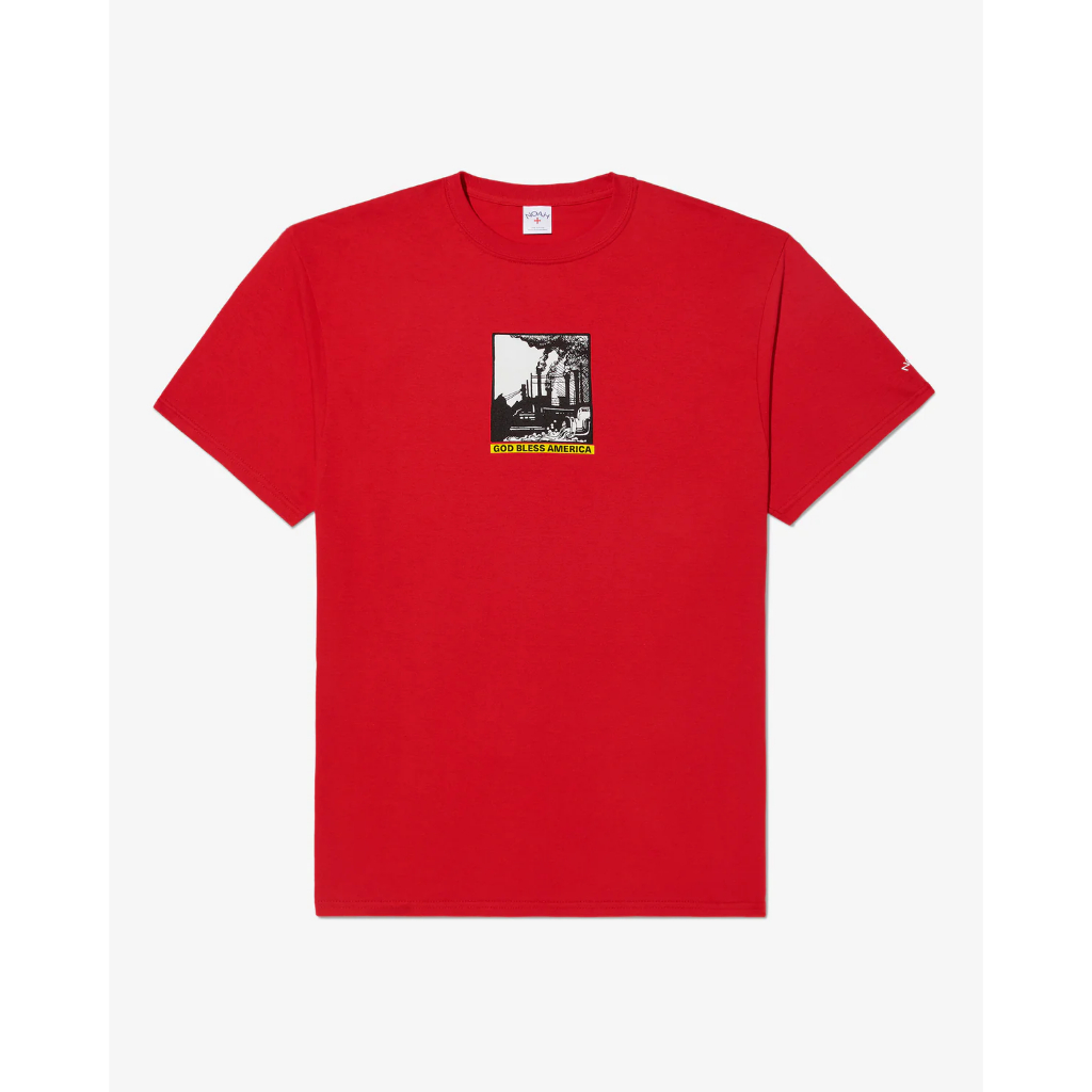 Noah Clothing God Bless America Red - Kaos Tshirt Noah Unisex