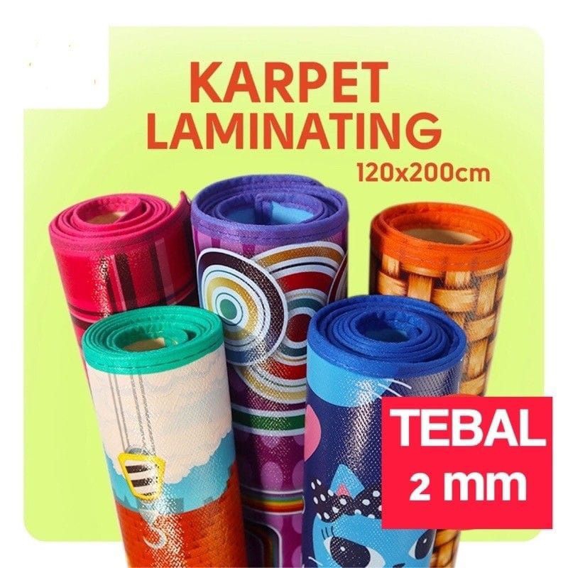 Karpet Spon Plastik Lantai Tikar Karakter Karpet Murah Berkualitas