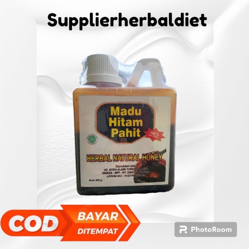 

madu hitam pahit herbal natural honey