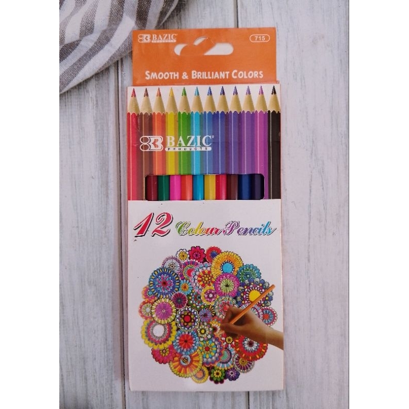 

PENSIL WARNA 12 WARNA BAZIC 715