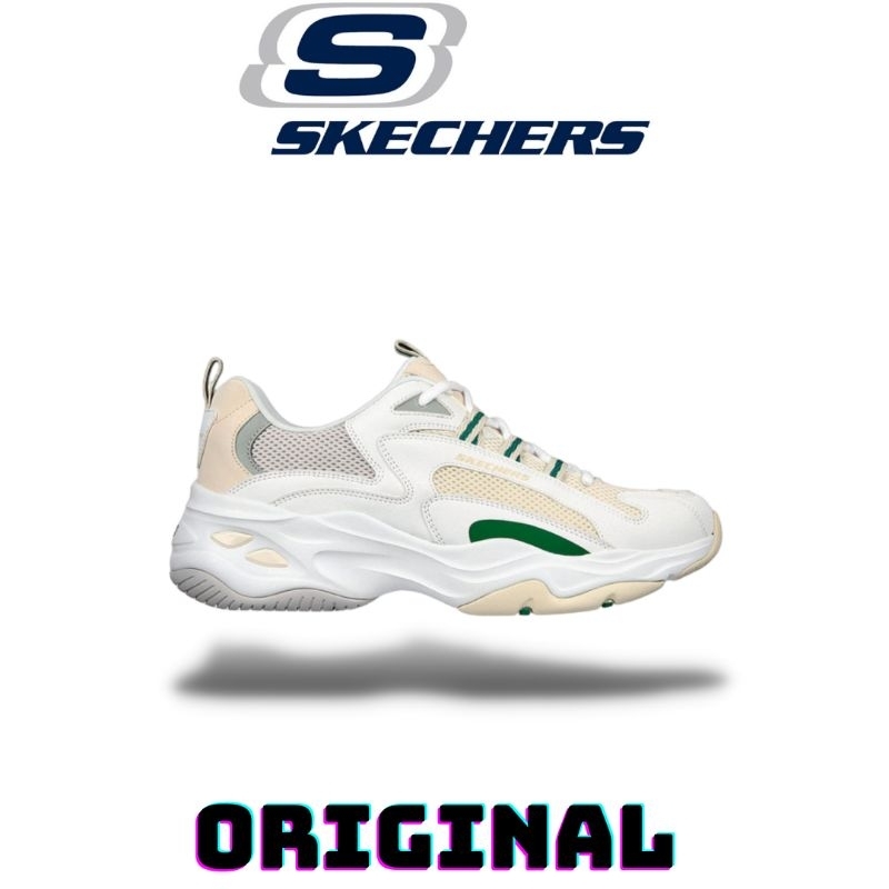 Sepatu Skechers D'lites 4.0 White Multi Men's ( 237408/WMLT ) Original