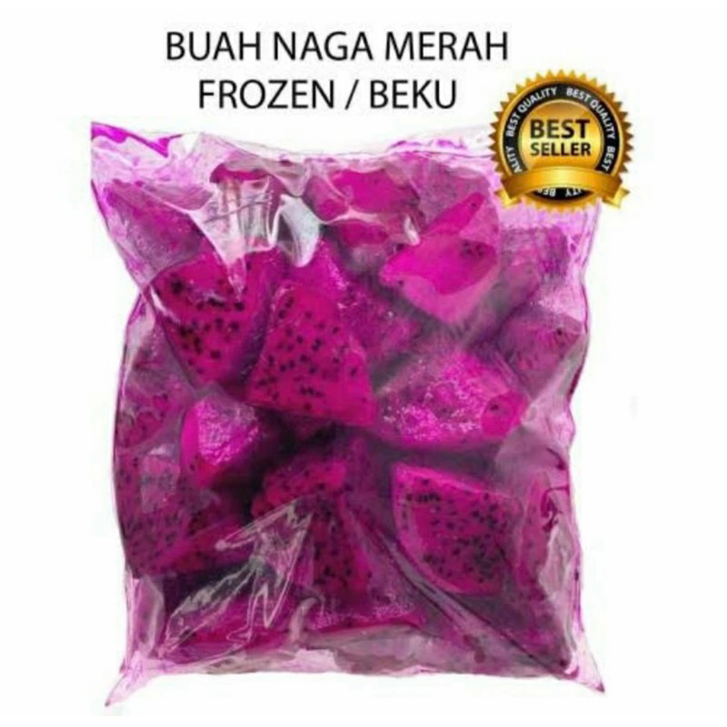 

BUAH NAGA FROZEN GRADE A PREMIUM / Dragon Fruit / BUAH NAGA MERAH
