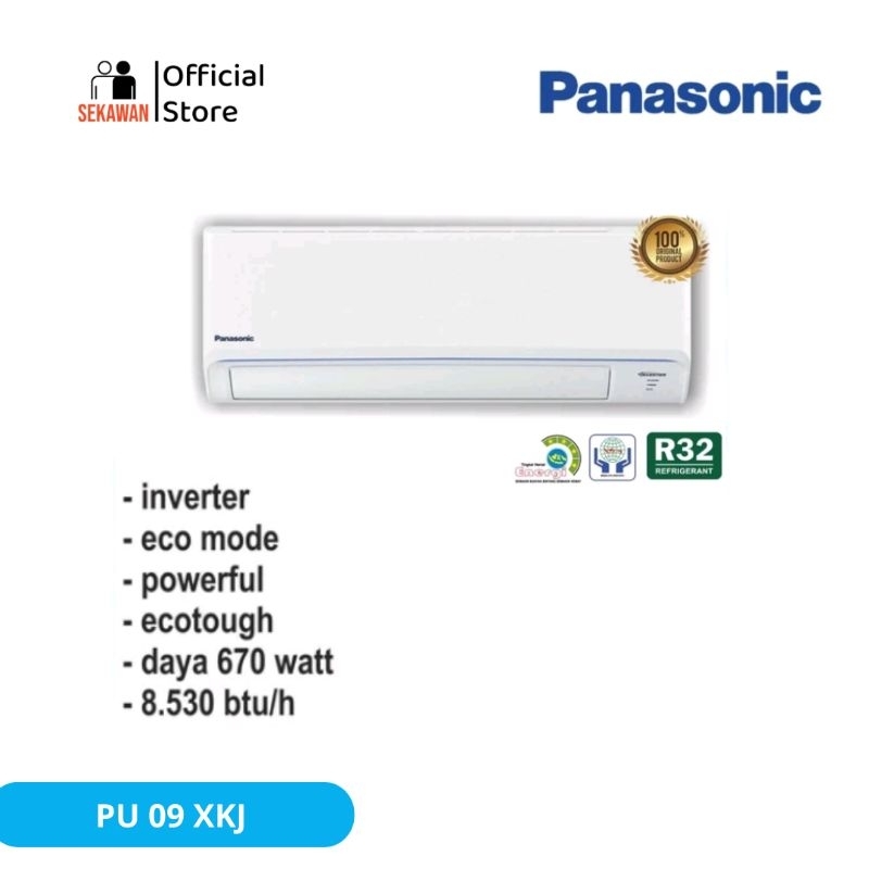 AC PANASONIC inverter 1 PK CS-PU9XKJ