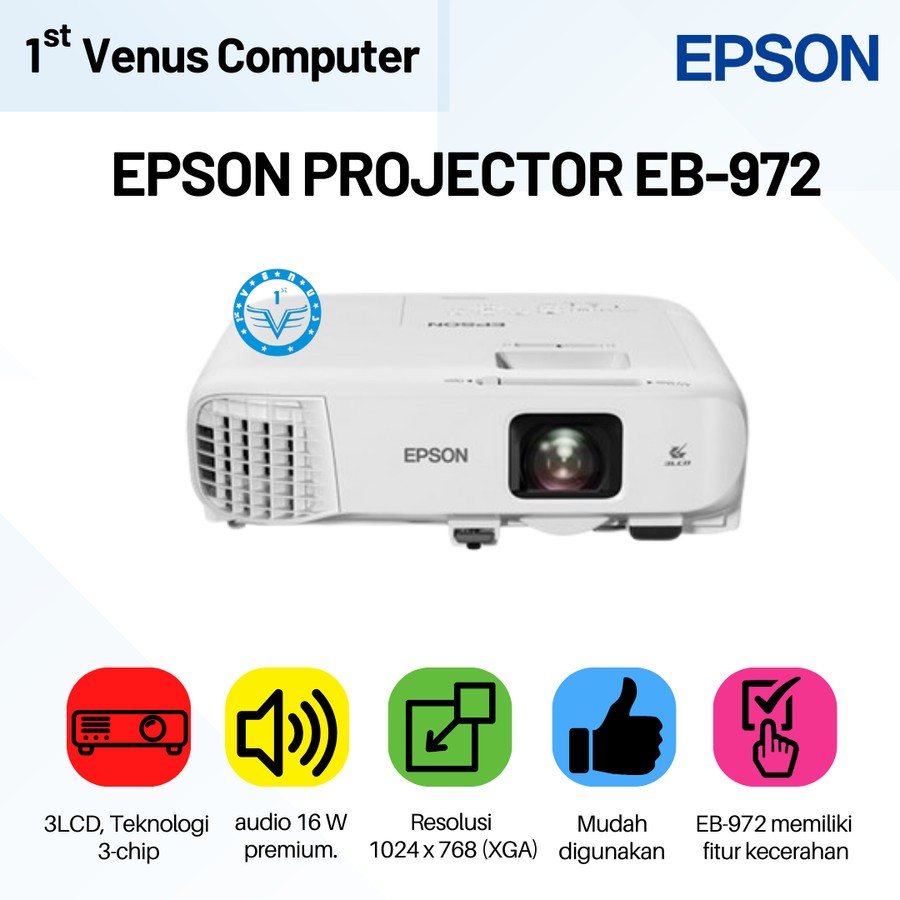 EPSON PROJECTOR EB-972 / PROYEKTOR EPSON EB-972