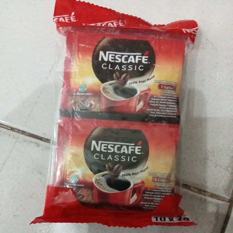 

NESCAFE CLASIC 10X2GR