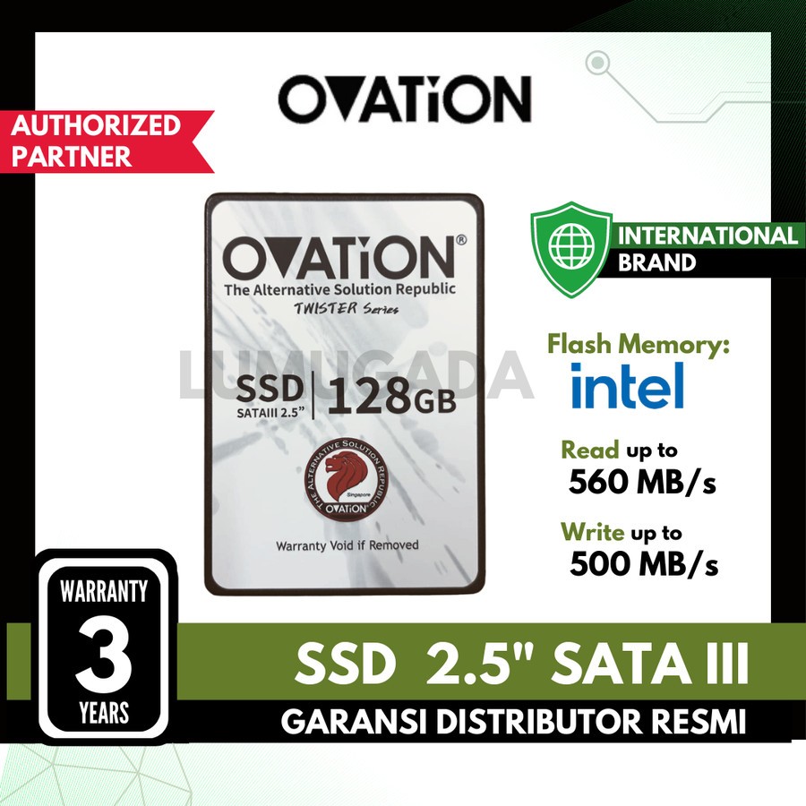 OVATION SSD 512GB 2.5" SATA3 Internal SSD SATA