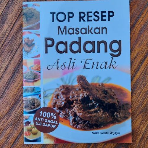 BUKU RESEP : TOP RESEP MASAKAN PADANG ASLI ENAK