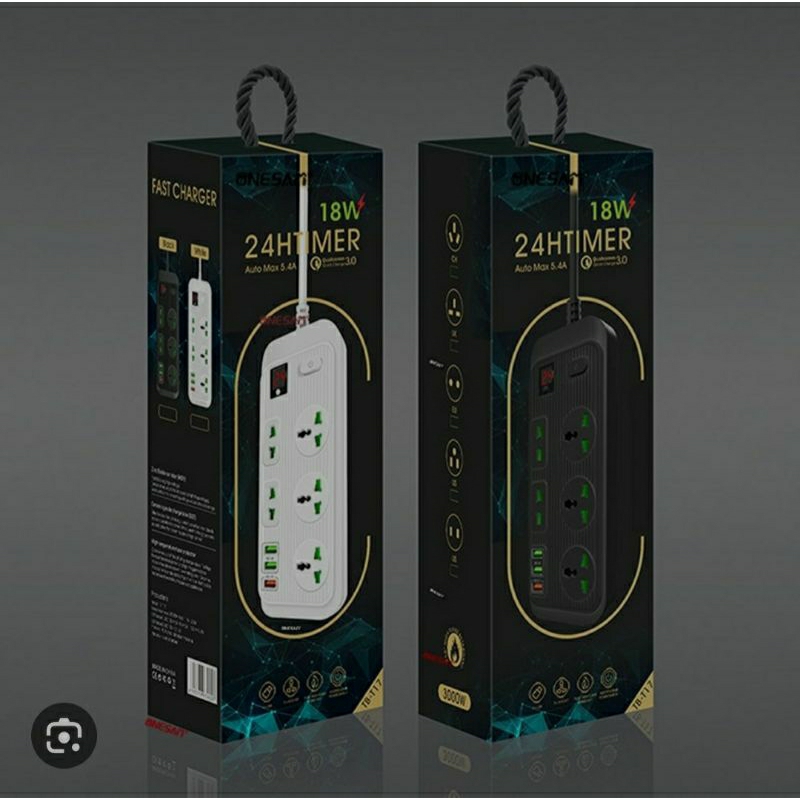 POWER SOCKET TB-T17 ADAPTOR CHARGER STOP KONTAK UNIVERSAL ORIGINAL