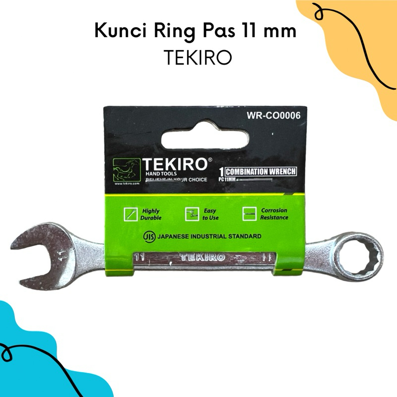 Tekiro Kunci Ring Pas 11mm | Kunci Ring Pas Tekiro 11mm | Kunci Ring Pas 11mm | Kunci Ring Pas Murah